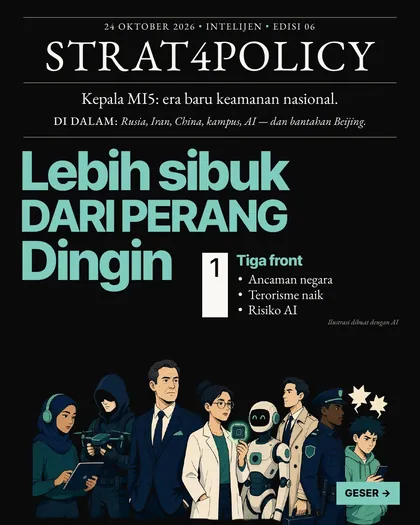 Sampul carousel: Kepala MI5: era baru keamanan nasional