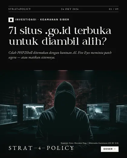 Sampul carousel: 71 situs .go.id terbuka untuk diambil alih?